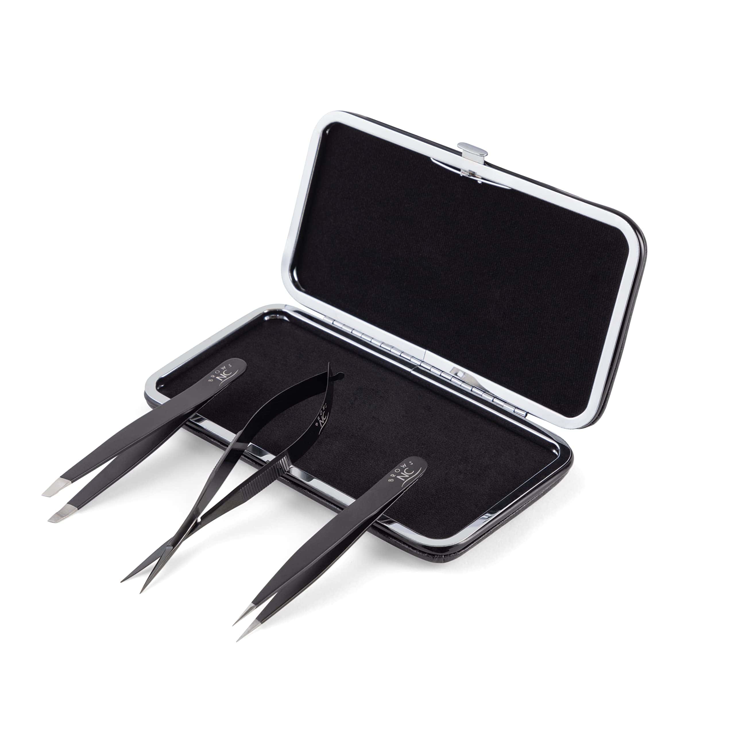Set de Pinzas y tijeras NC Brows para remover vello (3) - Imagen 8