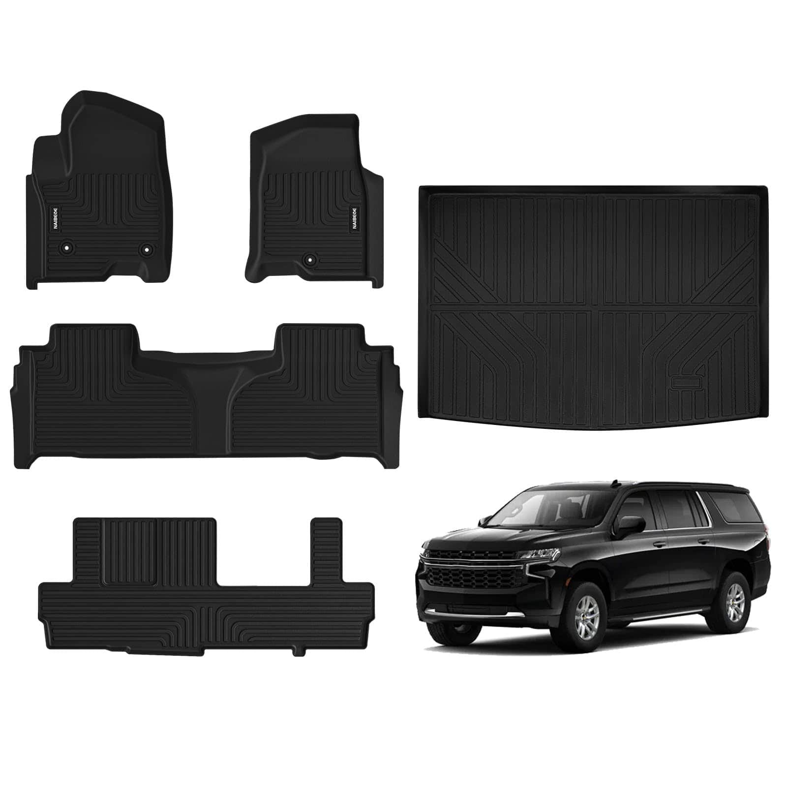 Tapetes para Piso Naibeve para Chevrolet Suburban/GMC Yukon