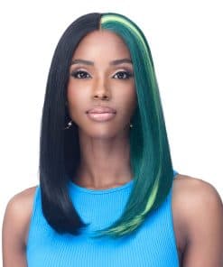 Peluca con Encaje Frontal HD BOBBI BOSS Glueless 13X4 Parte