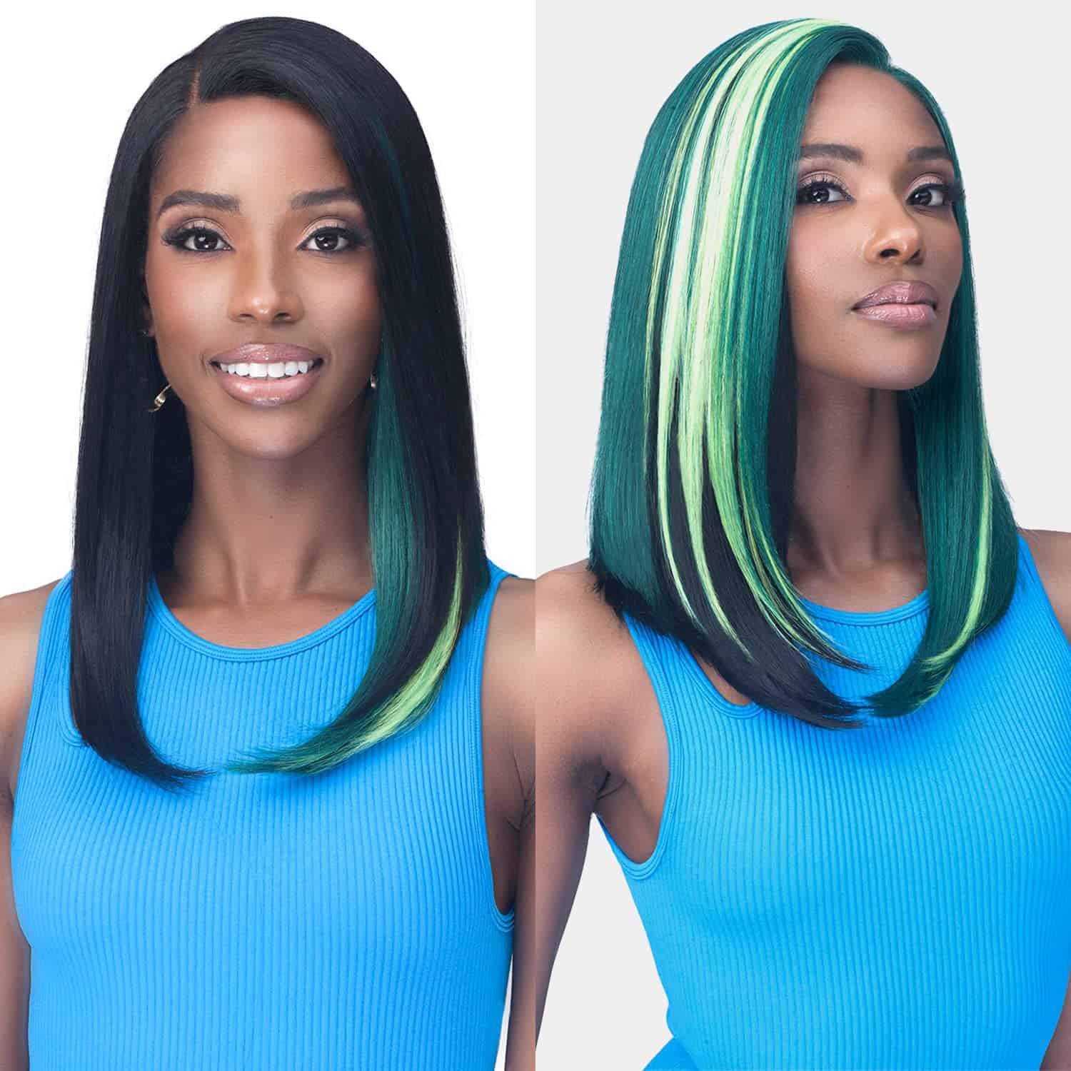 Peluca con Encaje Frontal HD BOBBI BOSS Glueless 13X4 Parte - Imagen 3