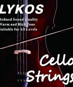 Cuerdas de Cello Lykos 1 Set Completo A D G y C para Cello