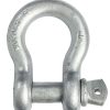 Shackle de Anillo D de 1-1/8", Capacidad de Trabajo de 9.5