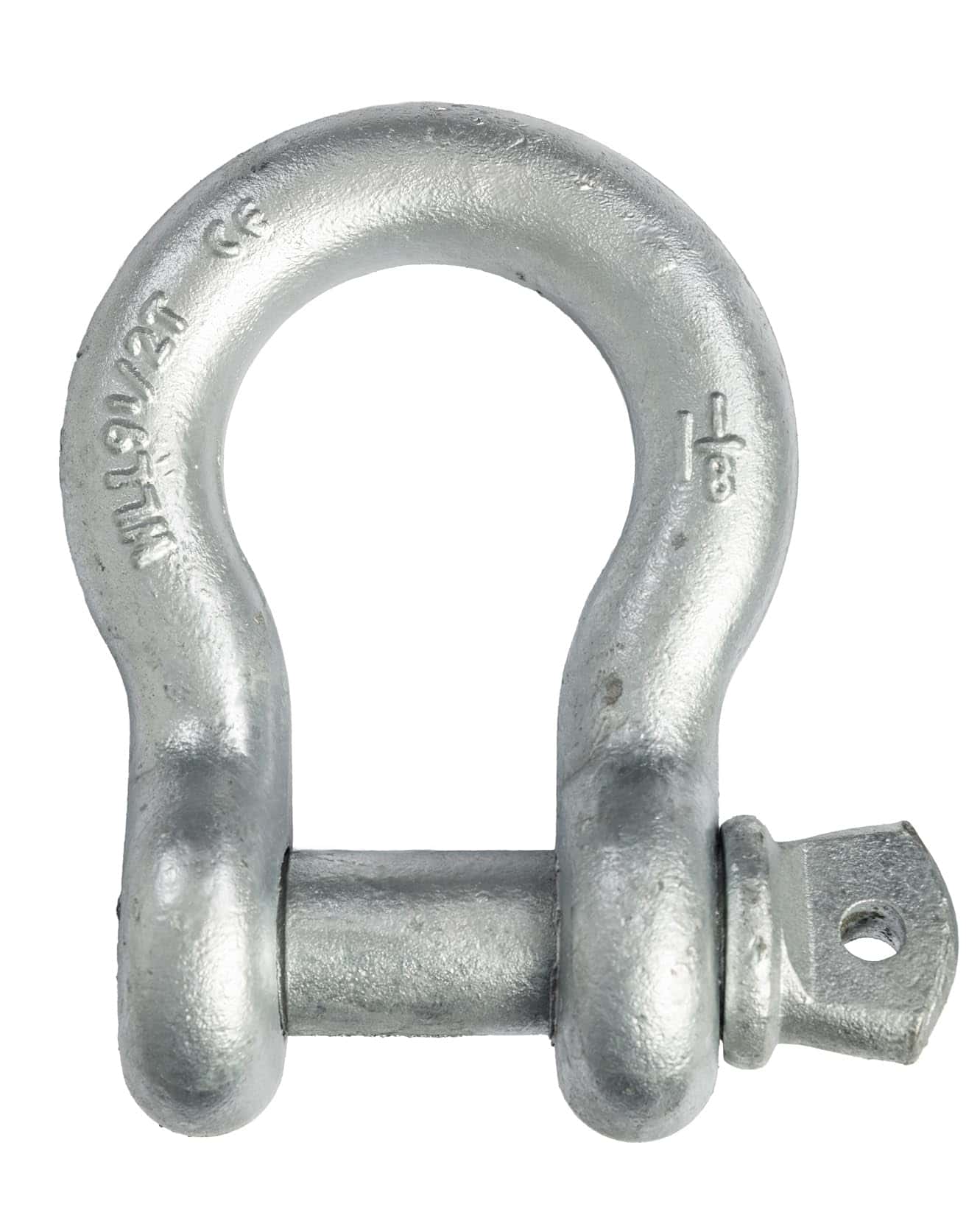 Shackle de Anillo D de 1-1/8", Capacidad de Trabajo de 9.5