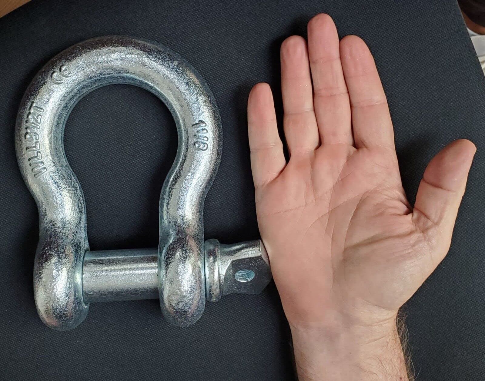 Shackle de Anillo D de 1-1/8", Capacidad de Trabajo de 9.5 - Imagen 10