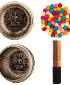 Set de Cuenco Tibetano - Cuenco de Sonido de Meditación