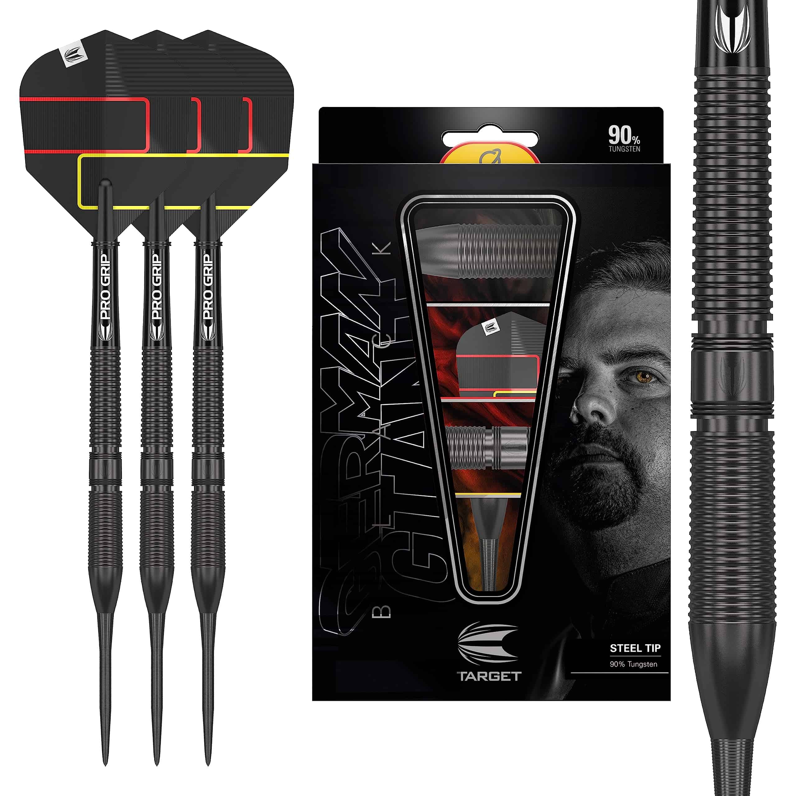 TARGET Darts Gabriel Clemens Black Edition -Amarillo