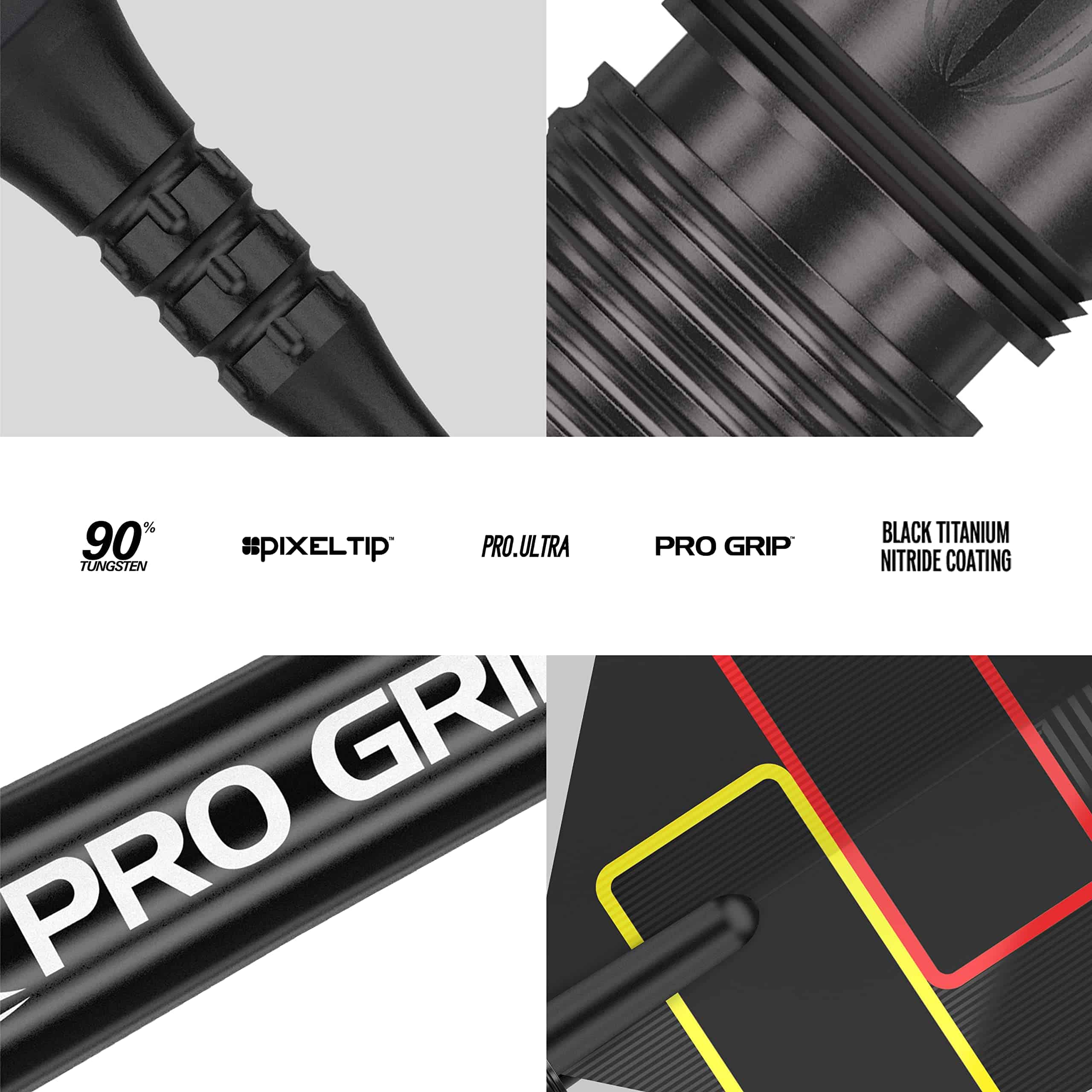 TARGET Darts Gabriel Clemens Black Edition 19G 90% Tungsten - Imagen 6