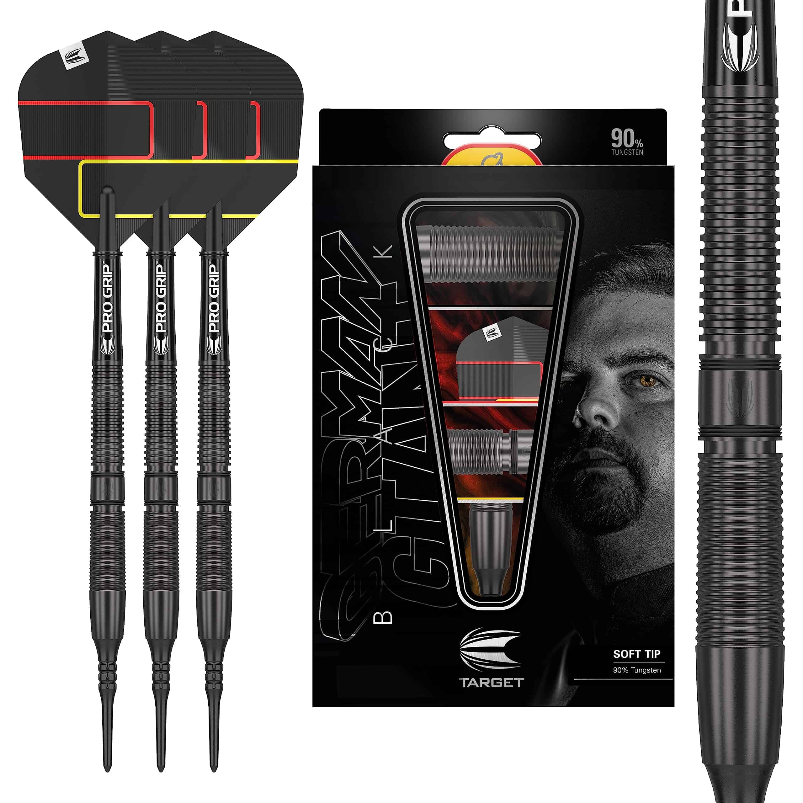 TARGET Darts Gabriel Clemens Black Edition 19G 90% Tungsten