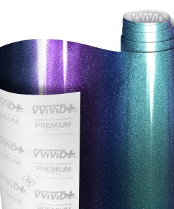 VViViD+ Envoltura de Vinilo Metálico Gloss Chameleon Azul a