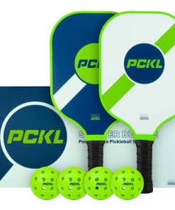 Paquete Inicial de Pickleball Serie 2 con 2 Palas y 4 Bolas