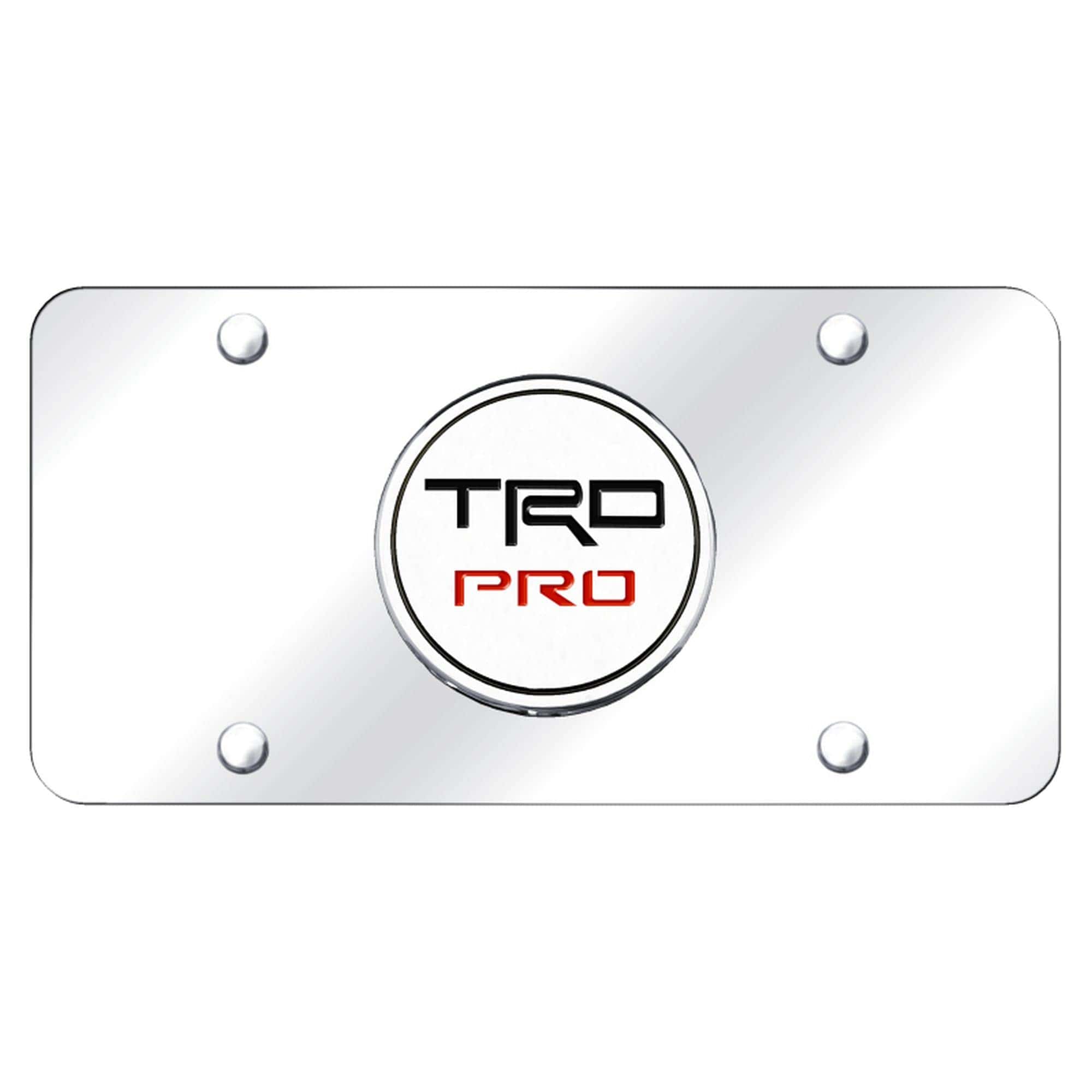Placa de matrícula de Au-TOMOTIVE GOLD para Toyota TRD Pro