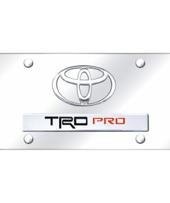 Placa de matrícula de doble logotipo Au-TOMOTIVE GOLD para