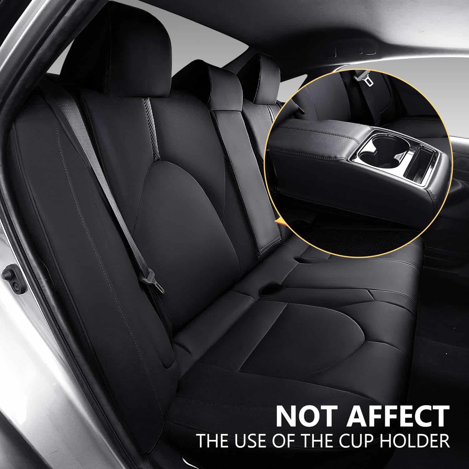 Funda de asiento compatible con Toyota -Negro - Imagen 6