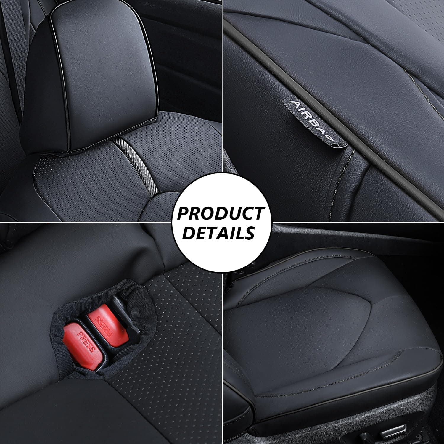 Fundas de asiento compatibles con Toyota Camry 2018-2024 - Imagen 7