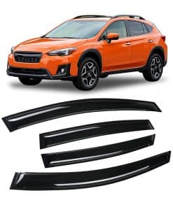 4 Piezas de Deflectores de Ventana Laterales con Tinte