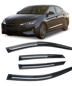 Guardia de lluvia Tape-On de 4 piezas Arokzn compatible con