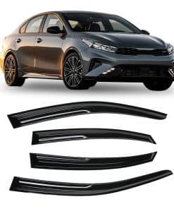 Arokzn 4pcs Deflectores de Lluvia de Viseras de Ventana