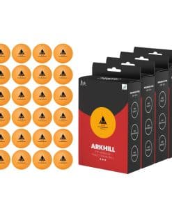 ARKHILL 3 Star Ping Pong para Tenis de -Naranja