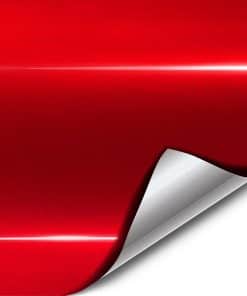 Película Envoltura de Vinilo Rojo Metálico Líquido