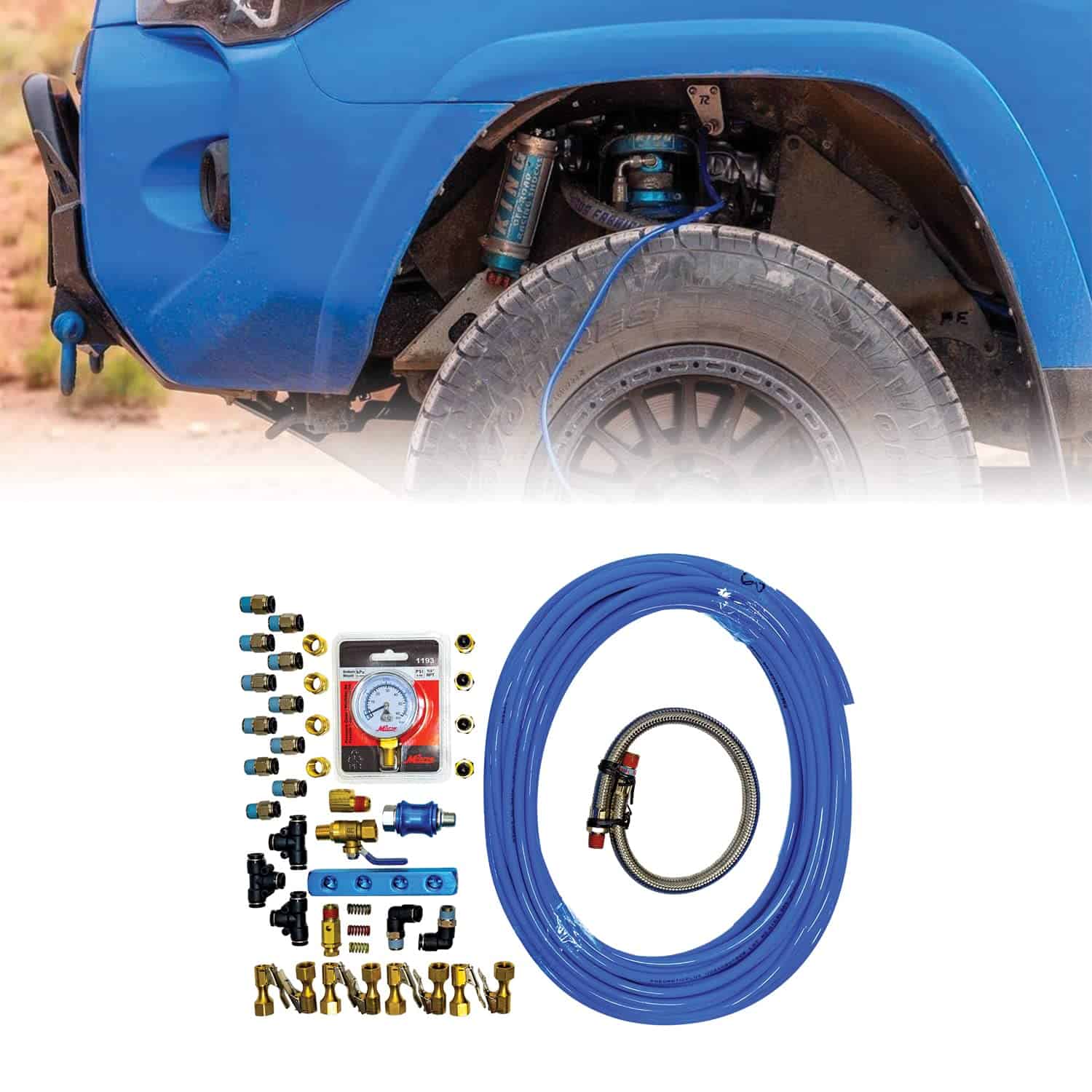 El Sistema de Aire "Wifey" | Base de Ruedas SUV 120" |