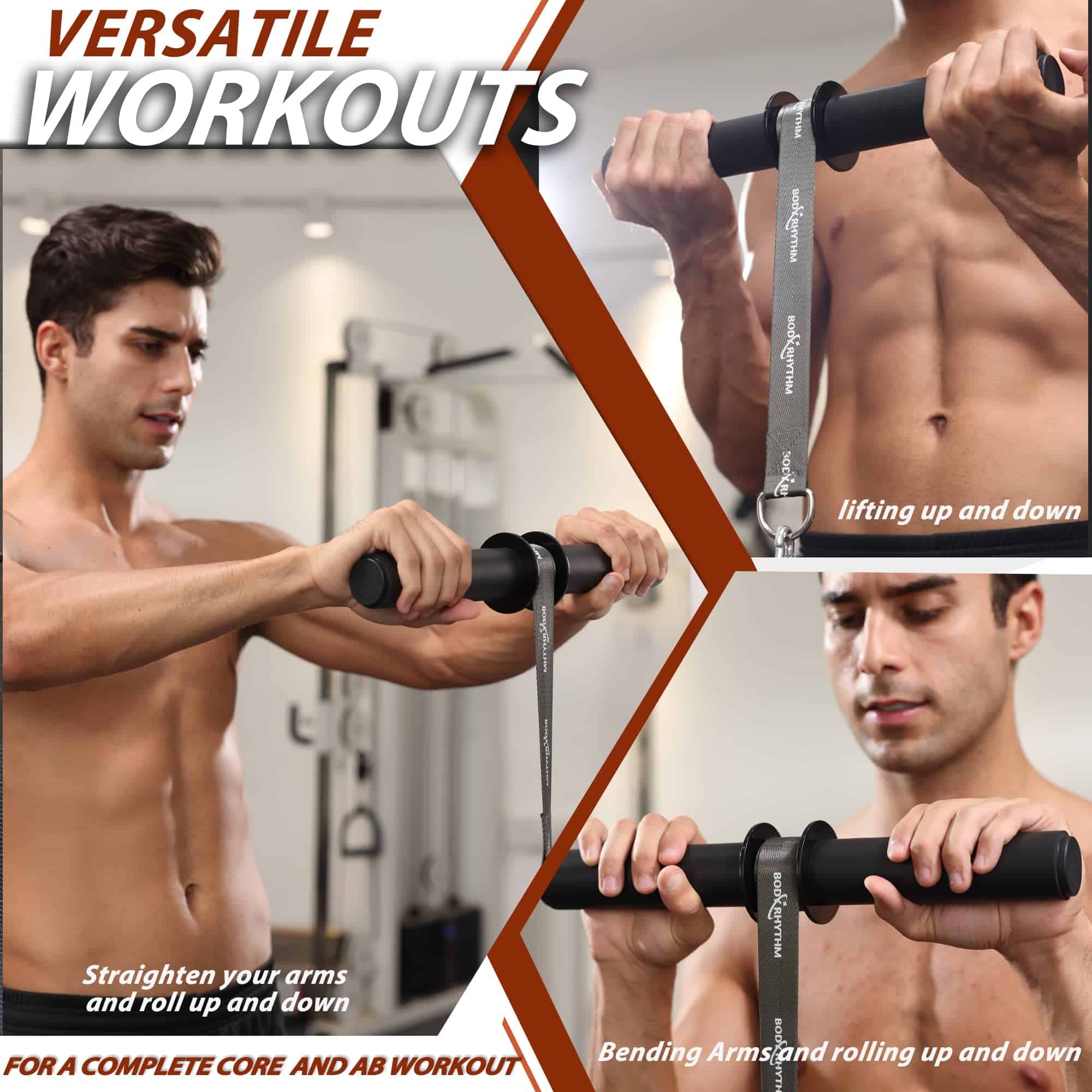 BODYRHYTHM Wrist and Forearm Blaster, Rodillo de muñeca y - Imagen 4