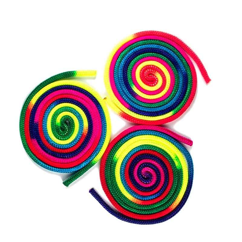Cuerda de Gimnasia Rítmica Multicolor de Tres Metros de - Imagen 5