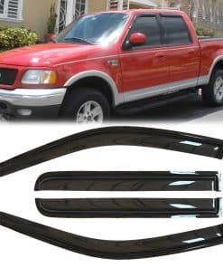 Juego de 4 deflectores de lluvia a prueba de choques