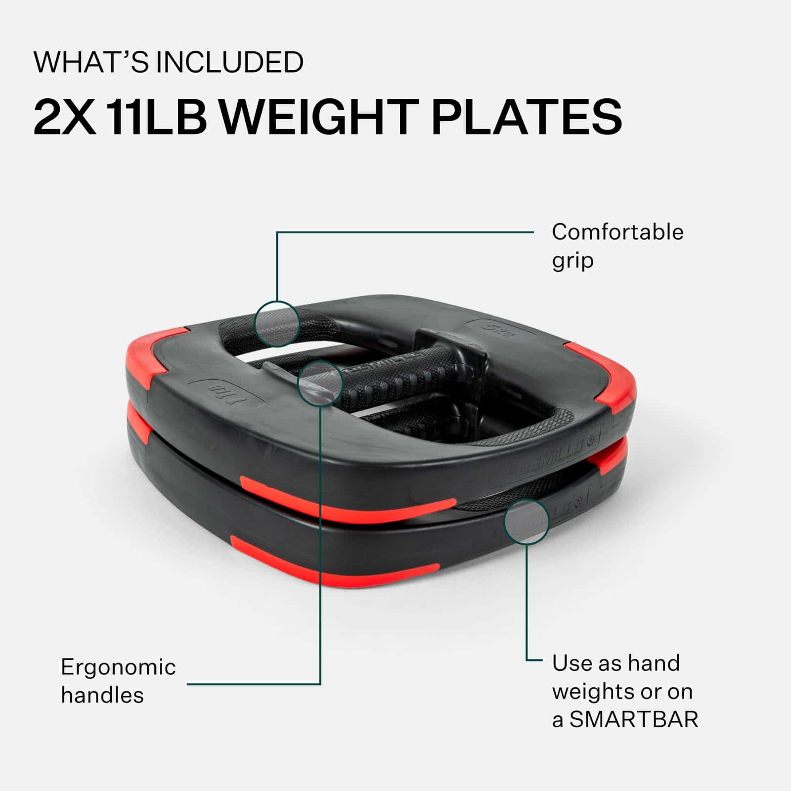 Pesas 11 lbs de uso dual Les Mills, Equipo de gimnasio en - Imagen 3