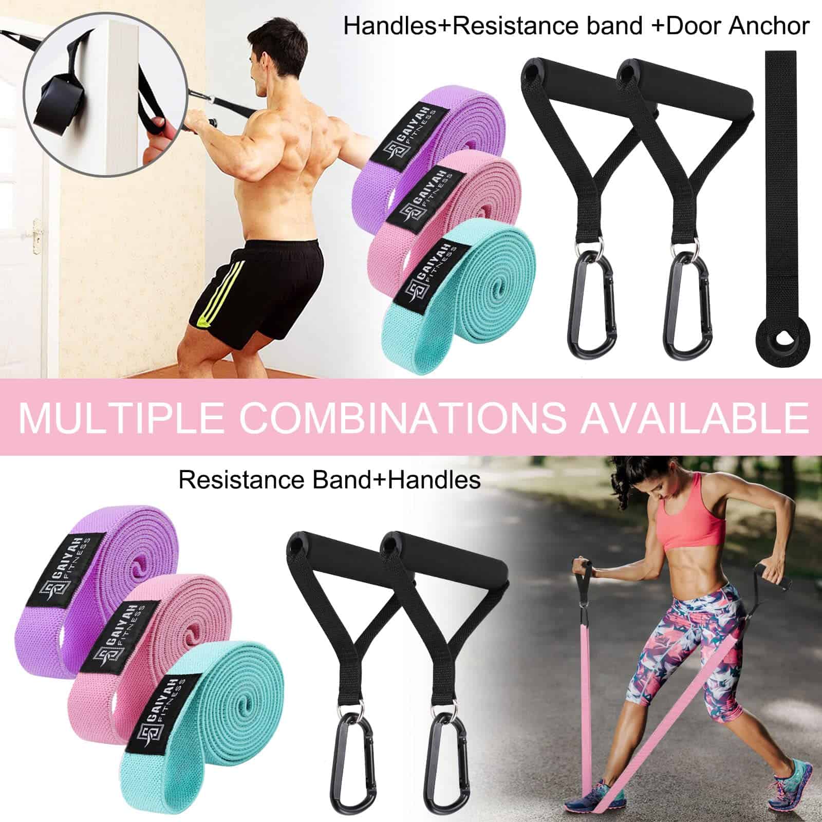 Bands de Bucle Largo para Entrenamiento - Set de Bands de - Imagen 3