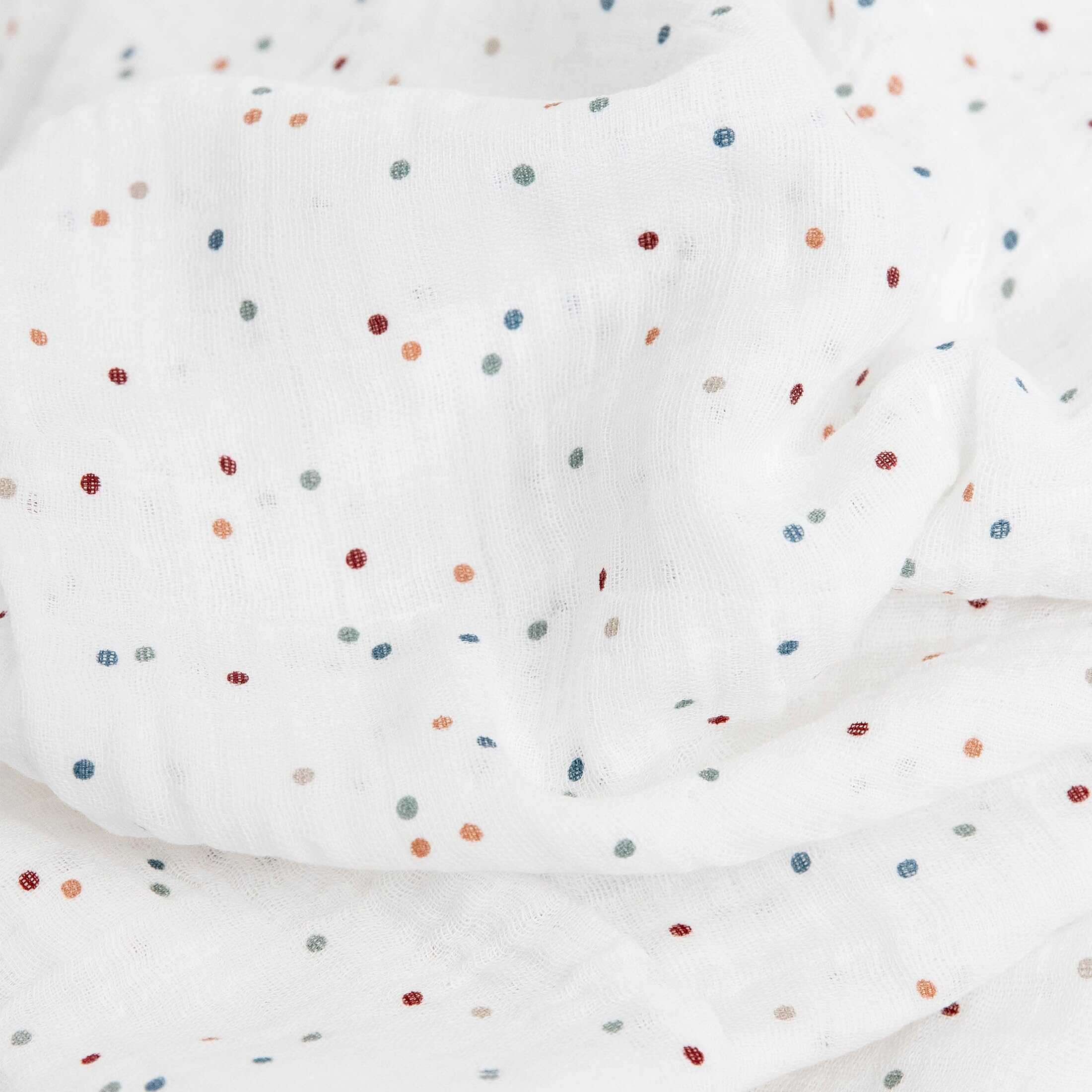 Little Unicorn Paquete de 3 Mantas de Muselina -Sirenas - Imagen 5