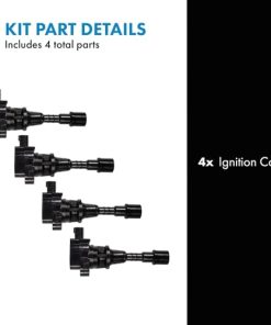 Conjunto de Bobinas de Encendido TRQ Compatible con Mazda 5