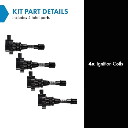 Conjunto de Bobinas de Encendido TRQ Compatible con Mazda 5
