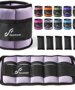 Par de Pesas Ajustables para Tobillos Sportneer 1-5 lbs