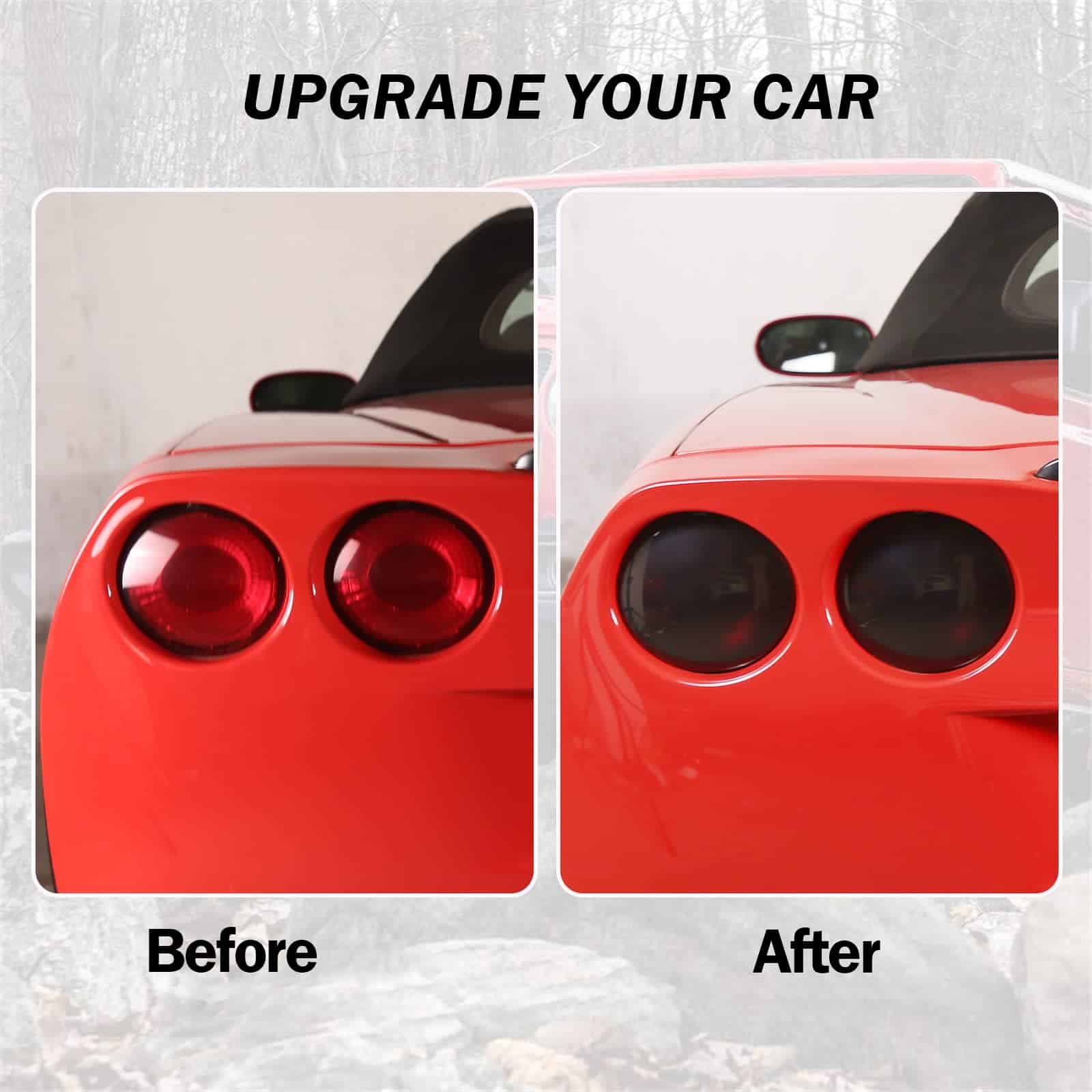 Cubierta de la lámpara de luz trasera trasera LLKUANG - Imagen 3