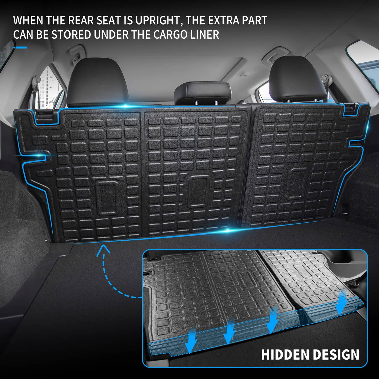 Tapetes para Piso Bomely Compatibles con Nissan Rogue - Imagen 5