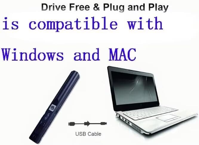 Escáner Portátil sin Tarjeta SD, Escáner de Imágenes en - Imagen 6