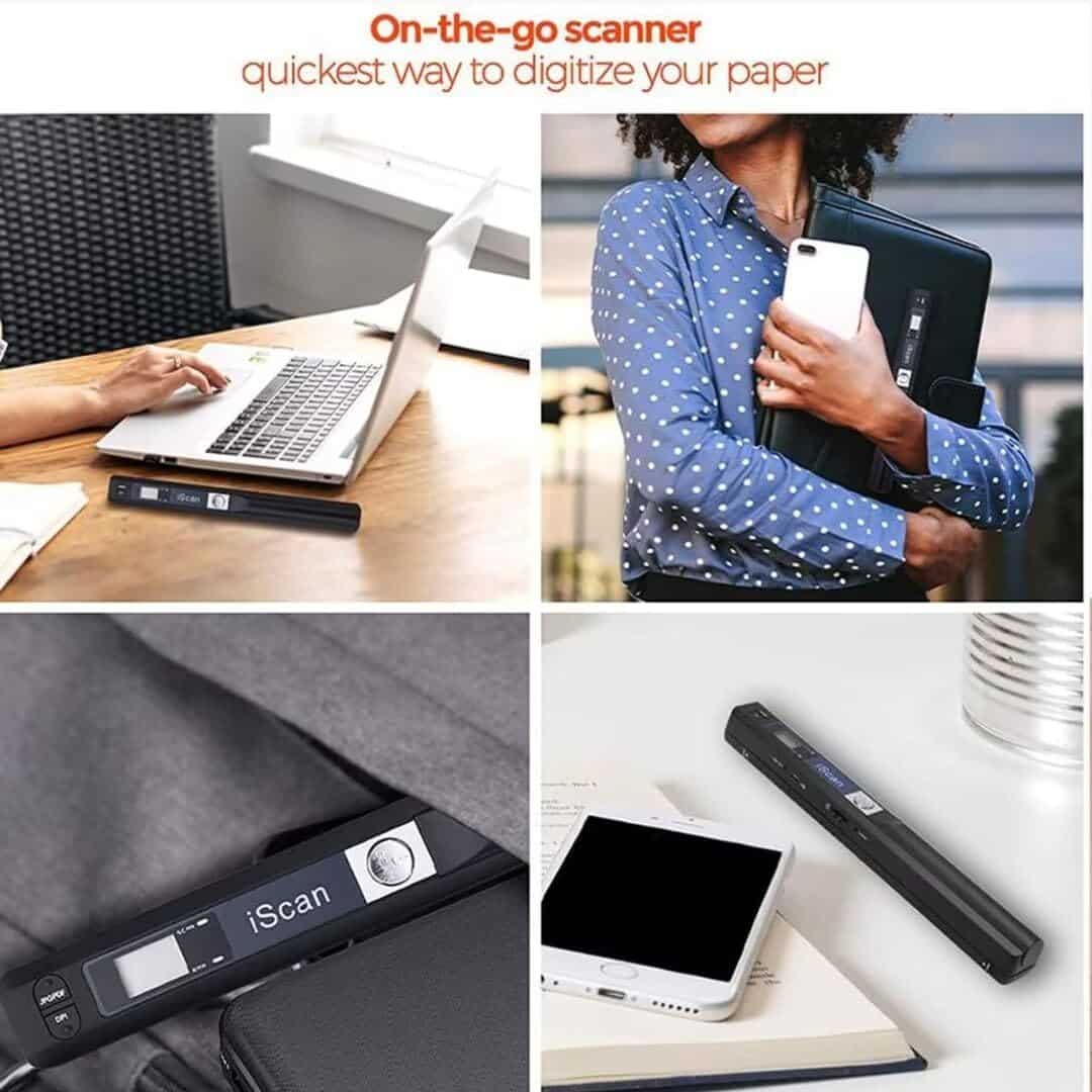 Escáner Portátil sin Tarjeta SD, Escáner de Imágenes en - Imagen 10