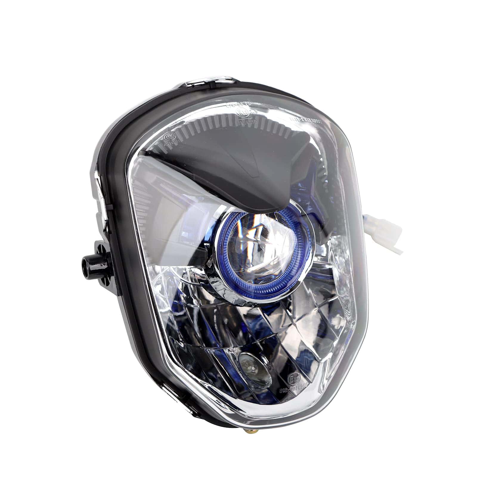 Mokuo Motocicleta 12V 35W Conjuntos de Faros Halógenos