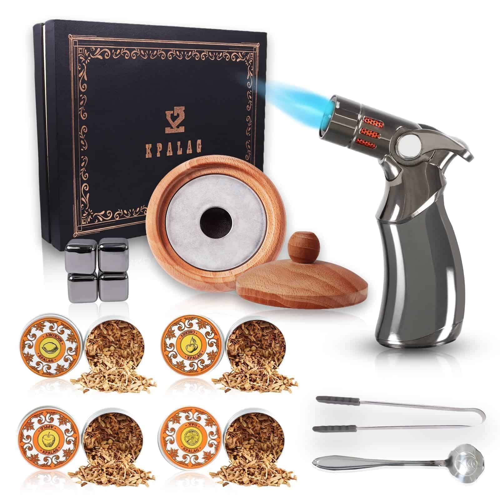 Kit de Ahumador para Cócteles KPALAG con Antorcha - 4