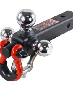 REYSUN Trailer Hitch Tri-Ball Hitch with Rotatoble Tow