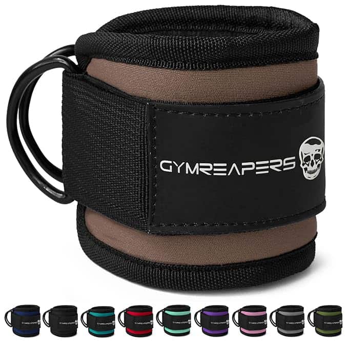 Correas de Tobillo Gymreapers (Par) para Patadas en Máquina