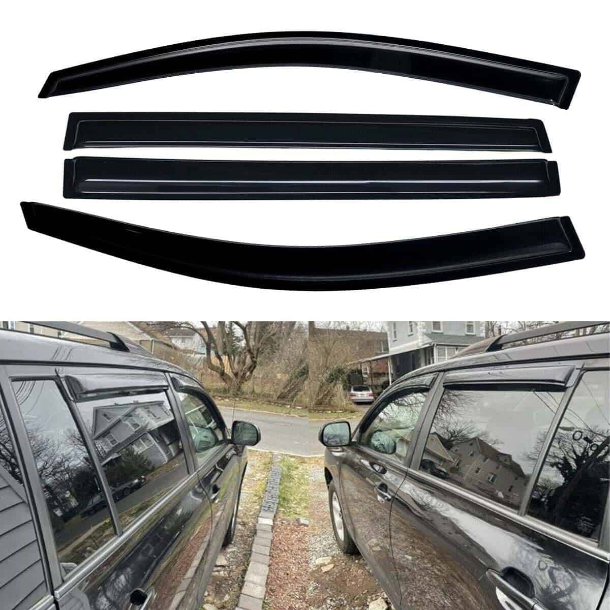 Conjunto Original de 4 Piezas de Protectores de Lluvia, - Imagen 5