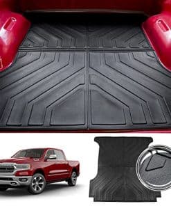 Tapete de cama Thinzyou compatible con Dodge Ram 1500 Trunk