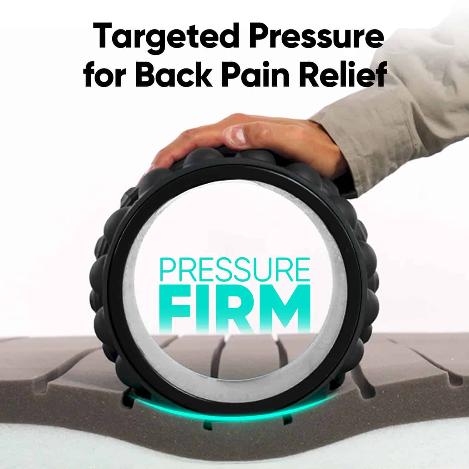 Rodillo de Espuma para la Espalda FitBeast, Rueda de Masaje - Imagen 6