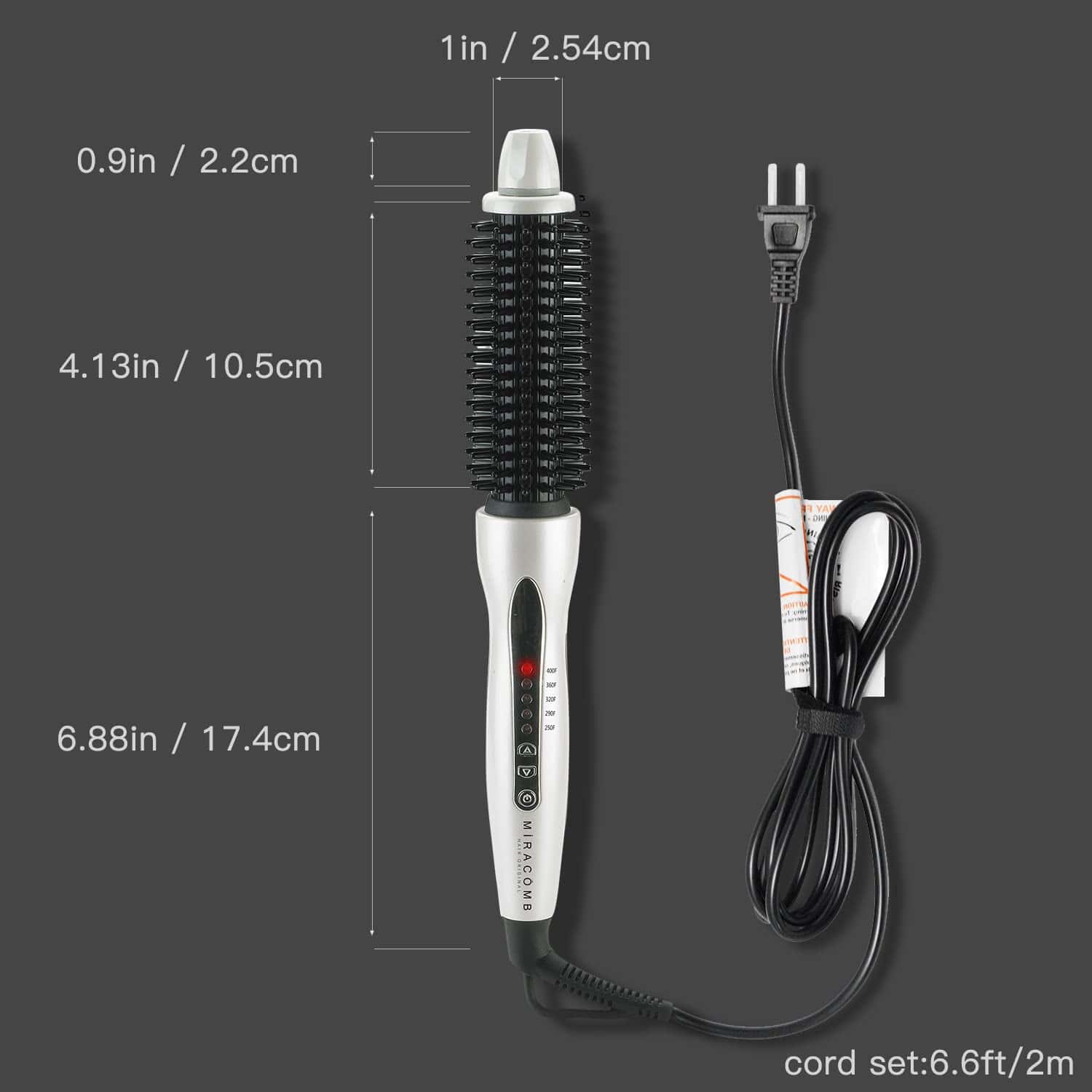 Cepillo Profesional Para Rizar y Alisar el Cabello MIRACOMB - Imagen 7