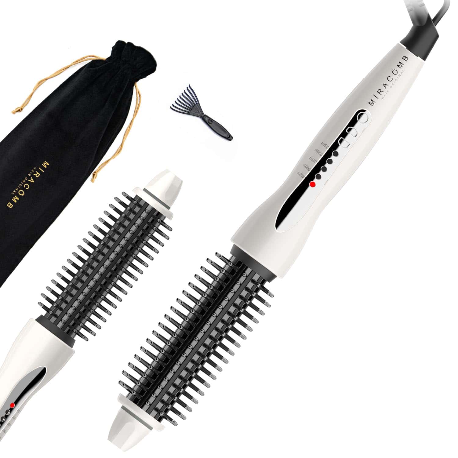 Cepillo Profesional Para Rizar y Alisar el Cabello MIRACOMB