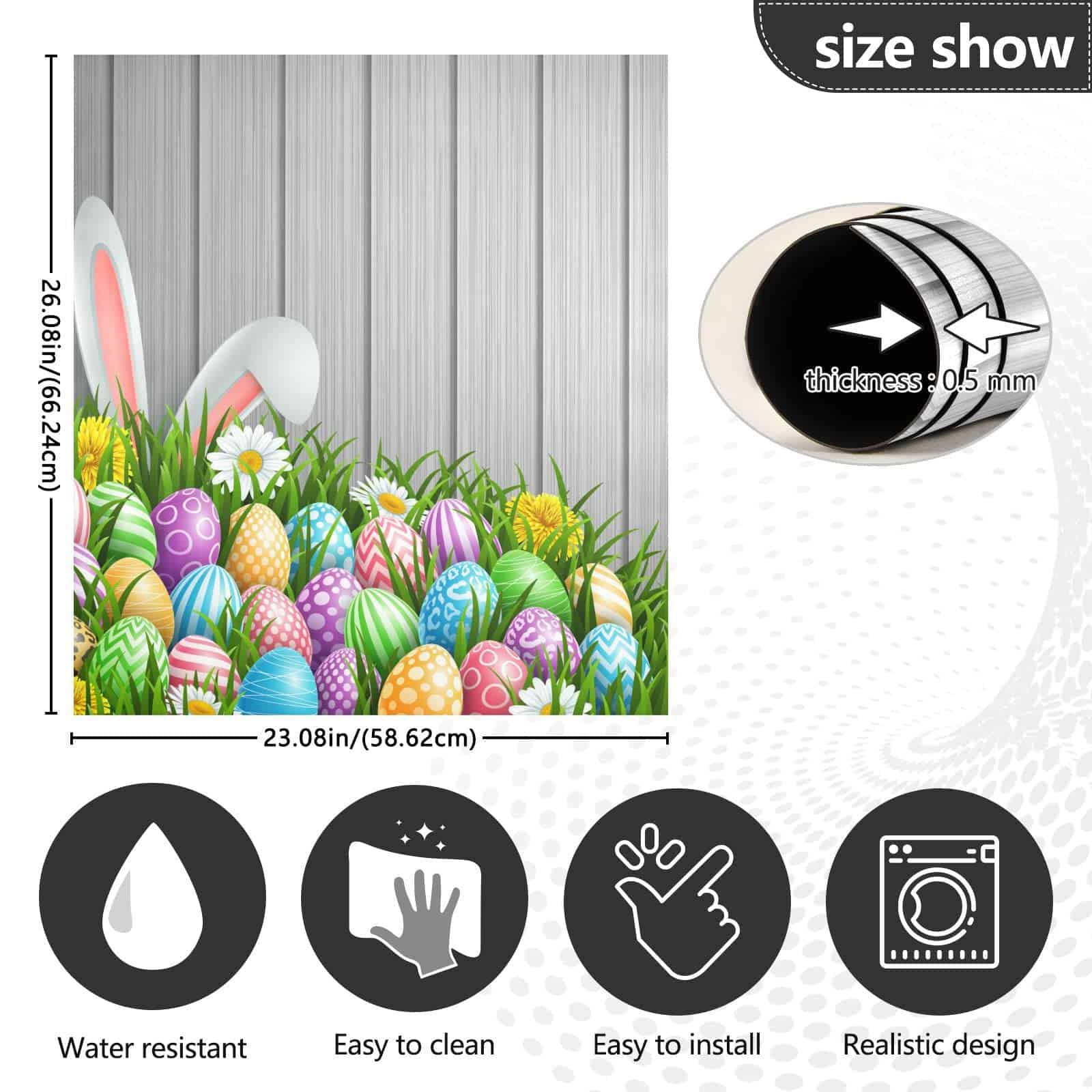 Cubierta magnética para lavavajillas con diseño de - Imagen 4