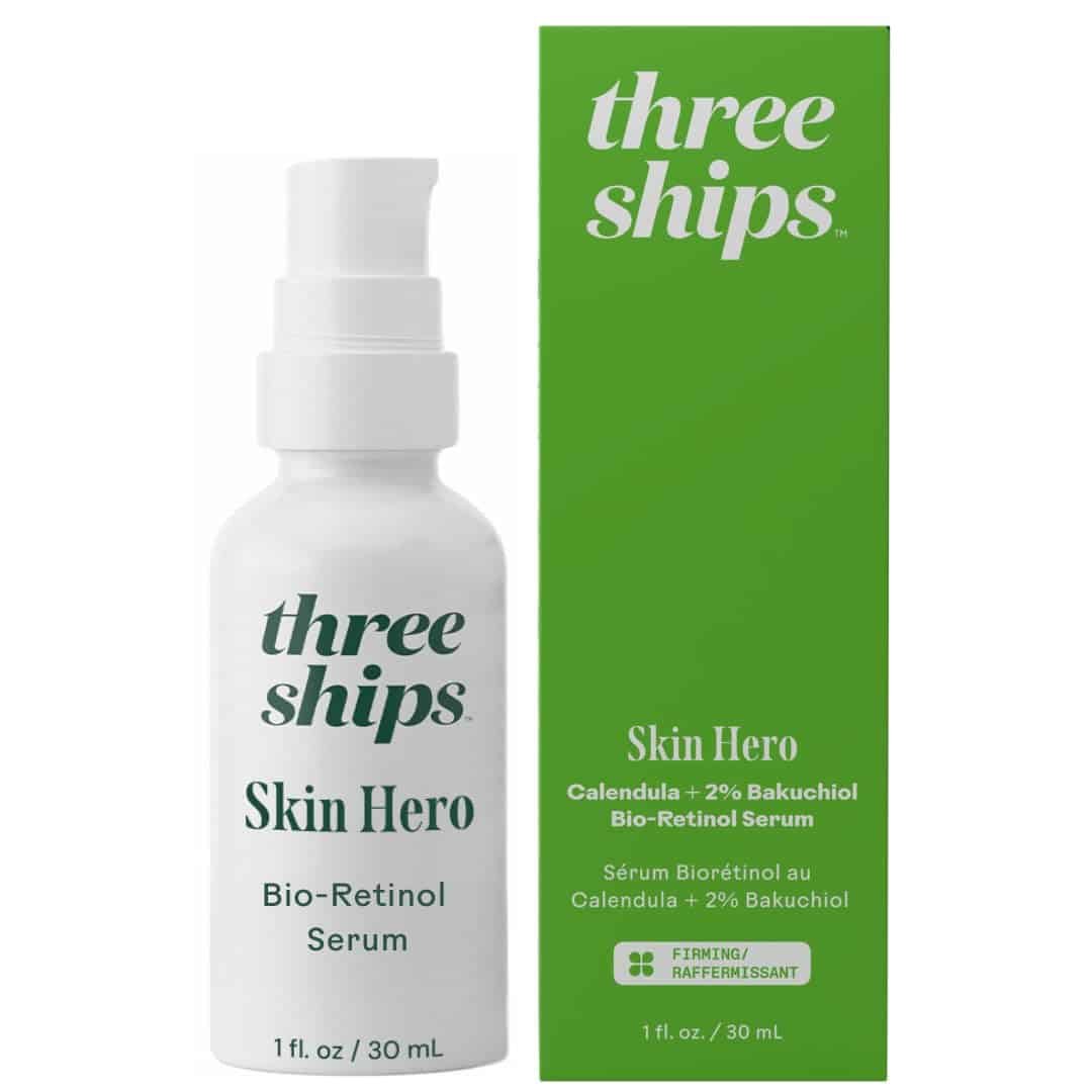 Suero Three Ships SkinHero Bio Retinol con Caléndula + 2%
