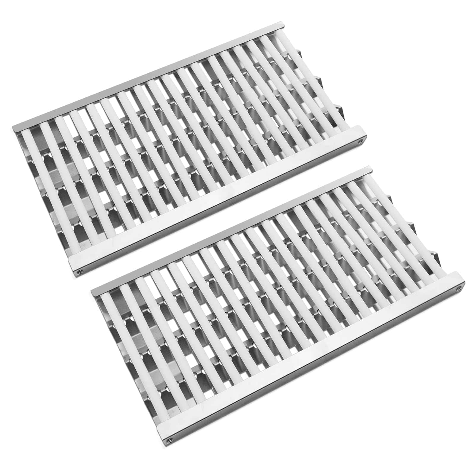 Plowo 18 5/8" Placas de Calor de Parrilla de Acero