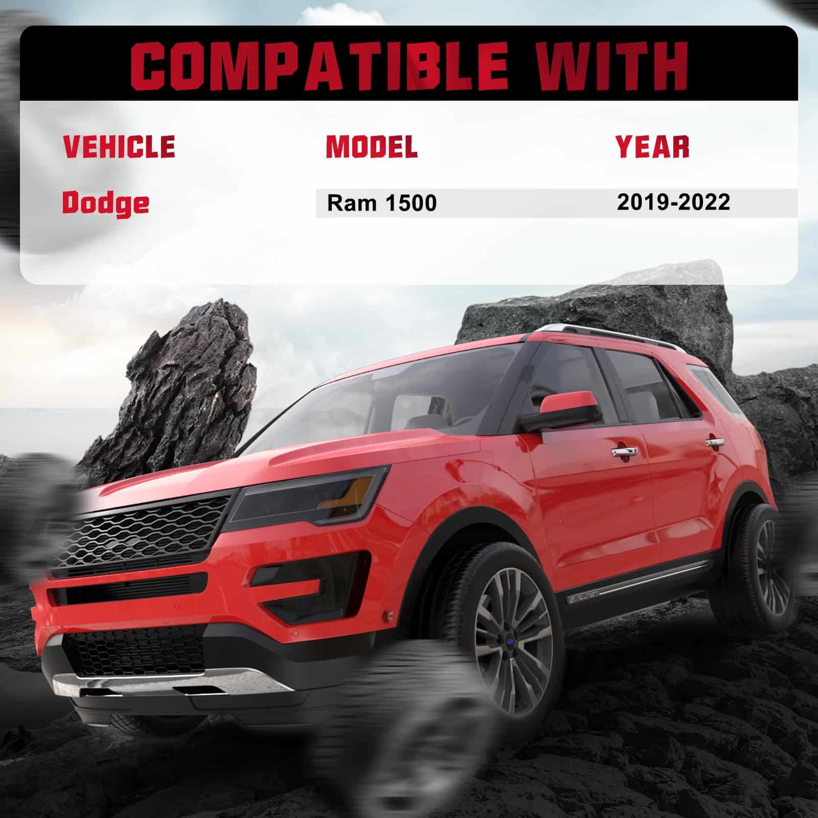 Espaciadores de Rueda BDFHYK 6x5.5 Compatible con Ram1500 - Imagen 5